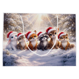 Julhelg söta skogsdjur