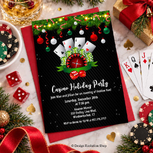 Julhelg Vegas Casinofest Inbjudningar