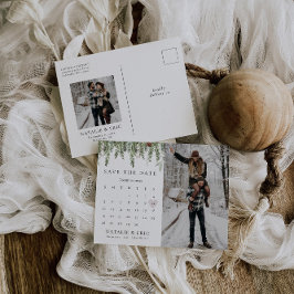 Julhelg Vinter Foto Spara Datum Vykort