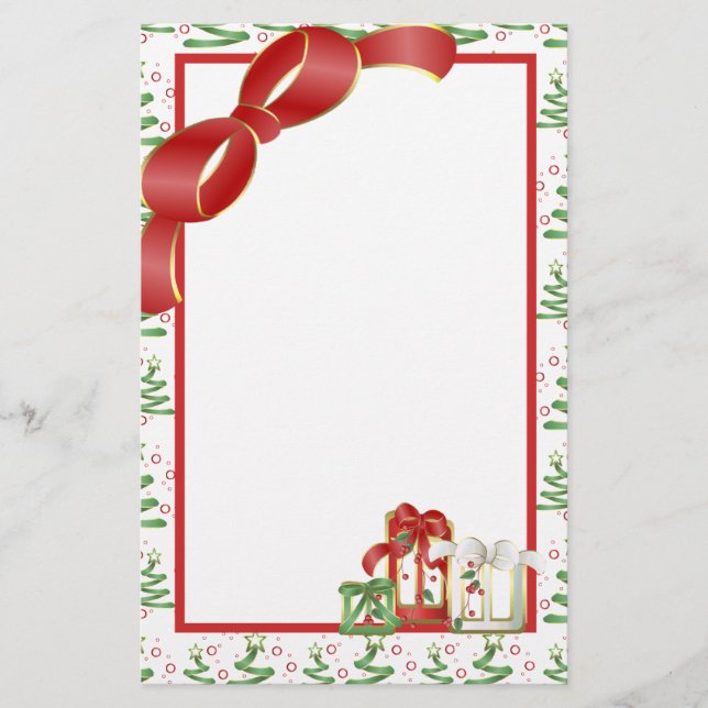 Julhelgdag Brevpapper (Framsida)