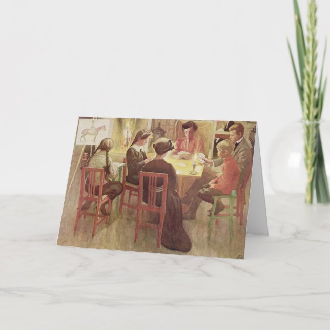 Julhelgdagar, pub. i "Lasst Licht Hinin" (", Helgkort (Framsida)