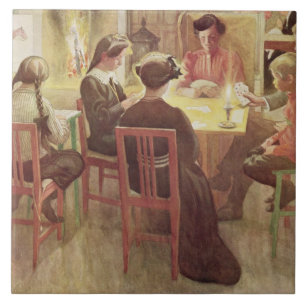 Julhelgdagar, pub. i "Lasst Licht Hinin" (", Kakelplatta