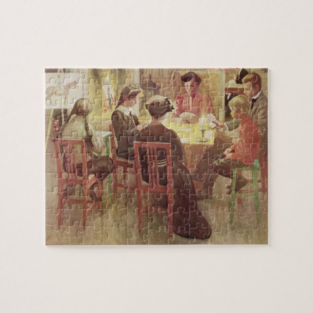 Julhelgdagar, pub. i "Lasst Licht Hinin" (", Pussel (Horisontell)