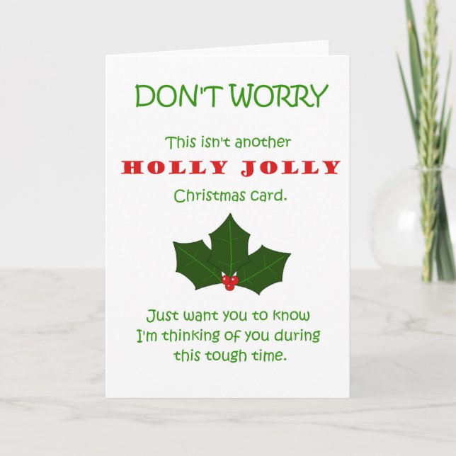 Julhelgdagkort Helgkort (Framsida)