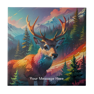 Julhelgen för julvinter Wonderland Kakelplatta