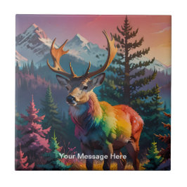 Julhelgen för julvinter Wonderland Kakelplatta