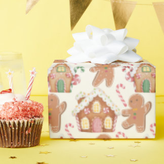 Julhelgen Gingerbröd Julvinter Presentpapper