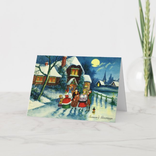 Julhelgen JulCarolers Helgkort (Framsida)