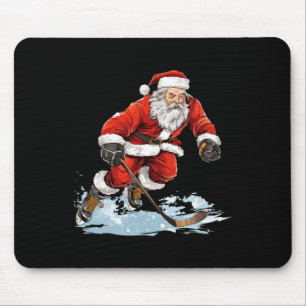 Julhelgsskul Santa spelar ishockey jul Musmatta