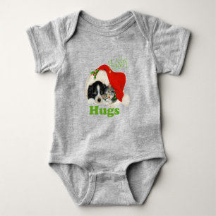 Julhelsningar Kramar Kattunge och Valp Julhatt T Shirt