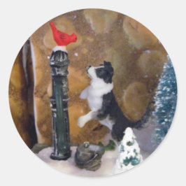 Julhemligheter Runt Klistermärke