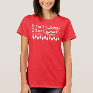 Julhjälparens Festliga Julskjorta T Shirt