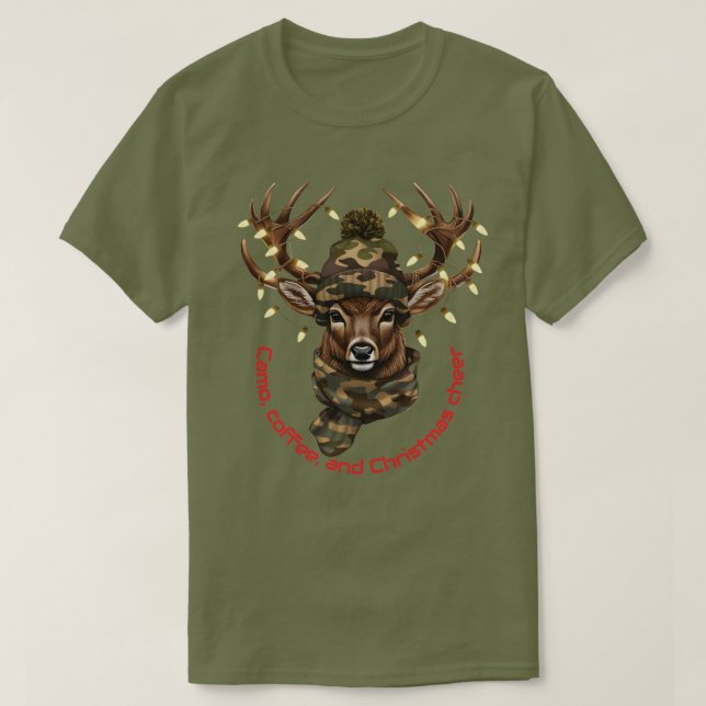 Julhjort T-Shirt (Design framsida)