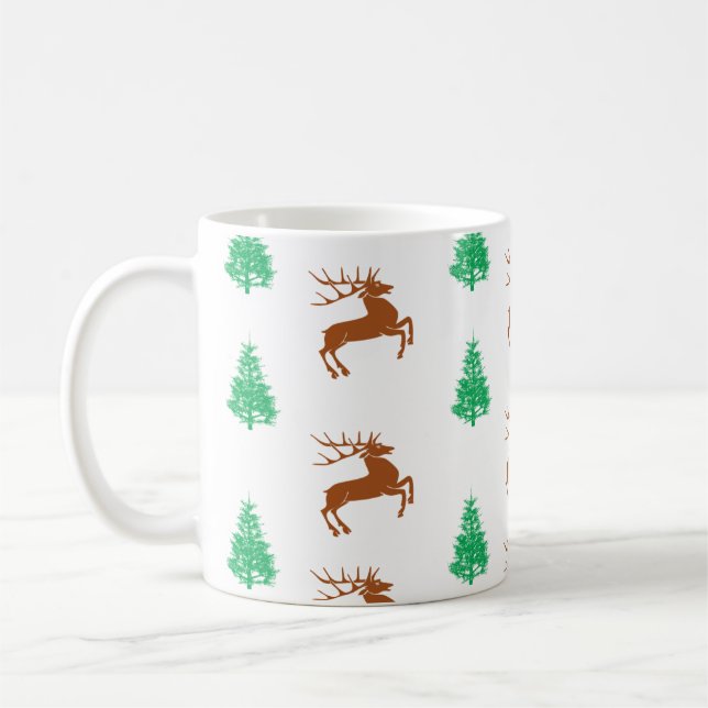 Julhjortemugg Kaffemugg (Vänster)