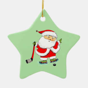 Julhockey Julgransprydnad Keramik