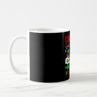 Julhockeytrupp jultomten ren tomte kaffemugg