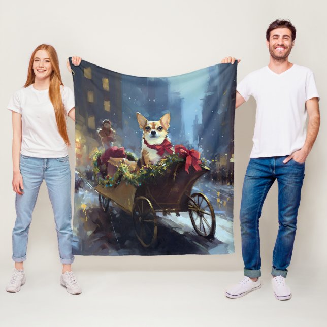 julhögsäsong fleecefilt (På plats)