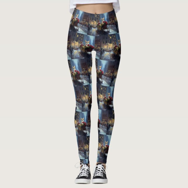 julhögsäsong leggings (Framsida)