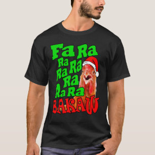 Julhöna Karlar Ugly Christmas Stickad T Shirt