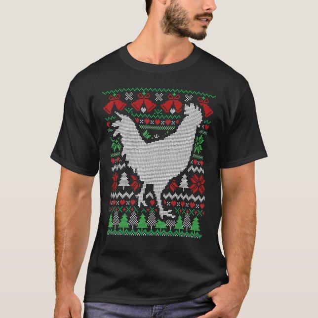 Julhöna T Shirt (Framsida)