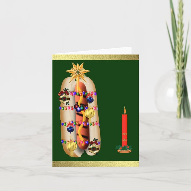 JulHotdog Helgkort (Framsida)
