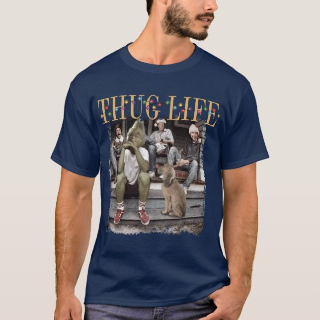Julhug Life vintage T Shirt (Framsida)