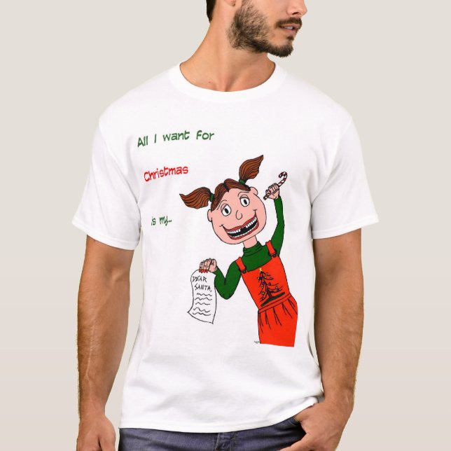 Julhumor! Tee Shirt (Framsida)