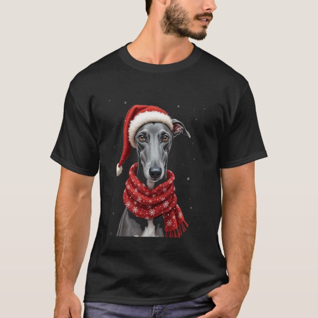 julhund blick t shirt (Framsida)