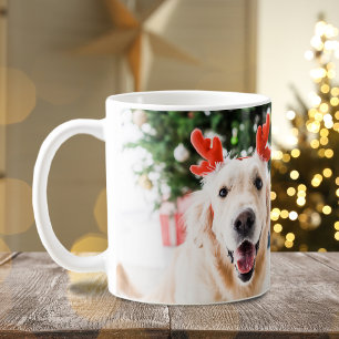Julhund Foto Glad Pawlidays Kaffemugg