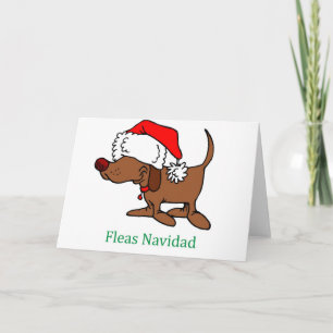 Julhund Helgkort