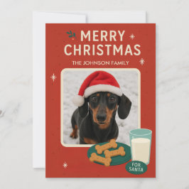 Julhund Kakor Julkort