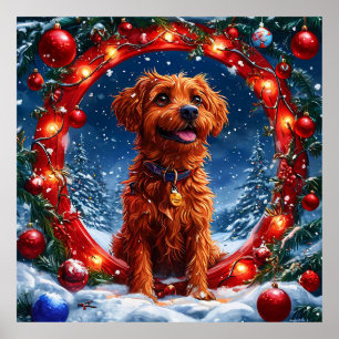 Julhund Poster
