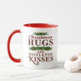 Julhus och konstletoe Kisses Mugg