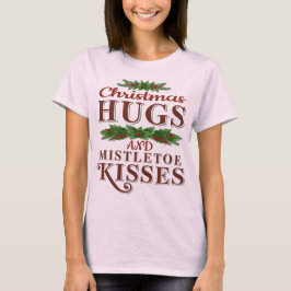 Julhus och konstletoe Kisses T Shirt