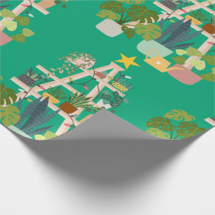 Julhusanläggning, Papper inslagning Presentpapper