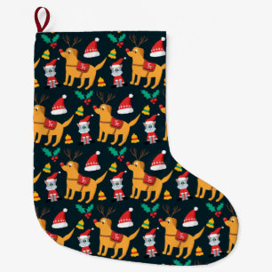 Julhusdjur Stor Julstrumpa