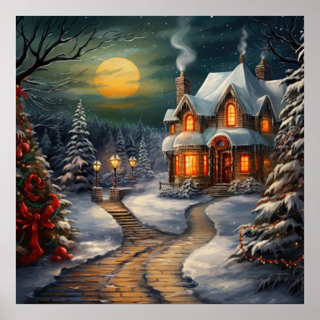 Julhuset Poster (Framsidan)