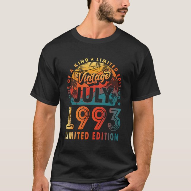 Juli 1993 30 t shirt (Framsida)
