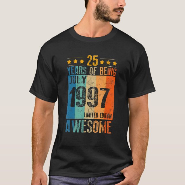 Juli 1997: 25 år för Fantastisk 2 T Shirt (Framsida)