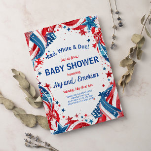 Juli 4:e inbjudan till babyvisningsprogrammet 4:e 