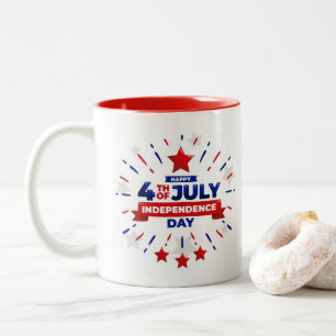 Juli 4:e kaffe Mugg