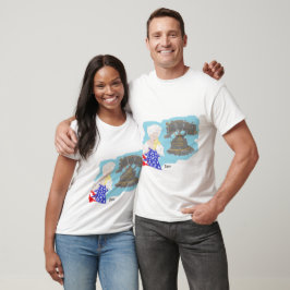 Juli 4:e Manar-Shirts Tee Shirt