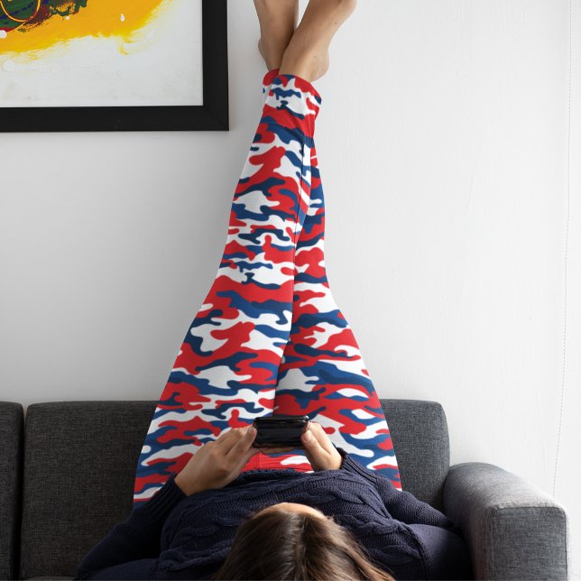 Juli 4:e patriotiska USA Camo Leggings (Skapare uppladdad)