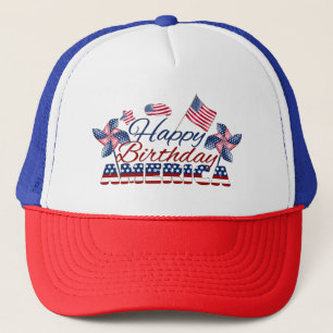 Juli 4 Independence day, Grattis på födelsedagen Keps