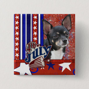 Juli 4th smällare - Chihuahua Knapp