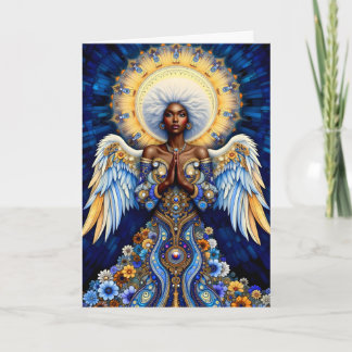 Juli Angel 5 x 7-julkort Kort