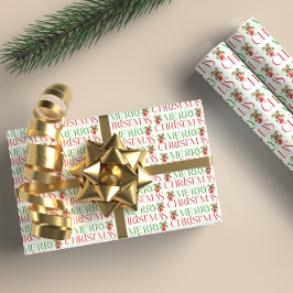 Juli Angel Merry Finare jultypografi Presentpapper