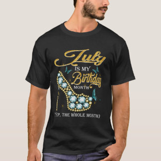 Juli är hela månaden Juli Diamond T Shirt