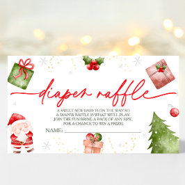 Juli Baby, babyskor Diaper Raffle Tilläggskort