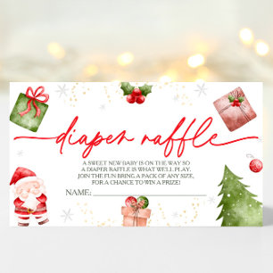 Juli Baby, babyskor Diaper Raffle Tilläggskort